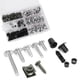 thumbnail image 4 of Kit De Pernos De Carenado, 198 Piezas / Juego Juego De Pernos De Carenado, Tornillos De Carenado De Parabrisas Piezas De Carenado De Accesorios De Motocicletas Para Reparar ANGGREK Plata, 4 of 8