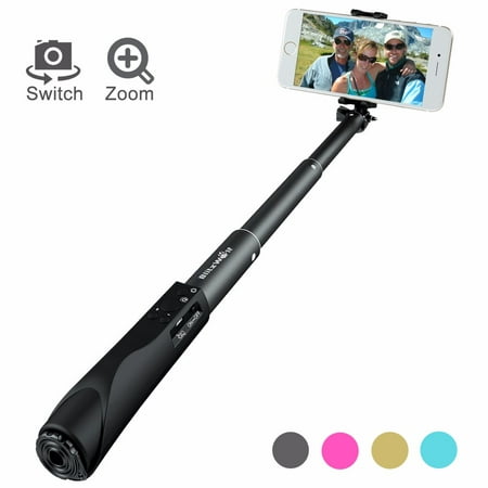 BlitzWolf BW-BS1 4 Button Extendable bluetooth Selfie Stick Monopod for 3.5 - 6 inch Screens