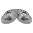 thumbnail image 3 of TRQ Rear Brake Rotors Set Solid Fits Select 1995-2001 BMW 740i 1994-2001 740iL 1993-1997 850Ci 1994-1995 850CSi 1991-1992 850i, 3 of 5