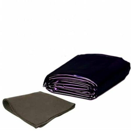 Anjon LifeGuard 20 ft. x 50 ft. 45 mil EPDM Pond Liner Underlayment Combo