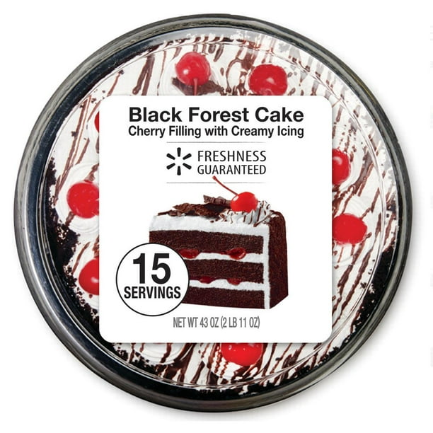 Freshness Guaranteed Black Forest Cake 43 Oz Walmart Com Walmart Com
