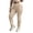 Khaki -AM17, variant on Nestiefly Plus SizeTall Women's Straight Leg Sweatpants Drawstring Elastic Waist Casual Joggers Pants with Pockets Open Bottom Black XL