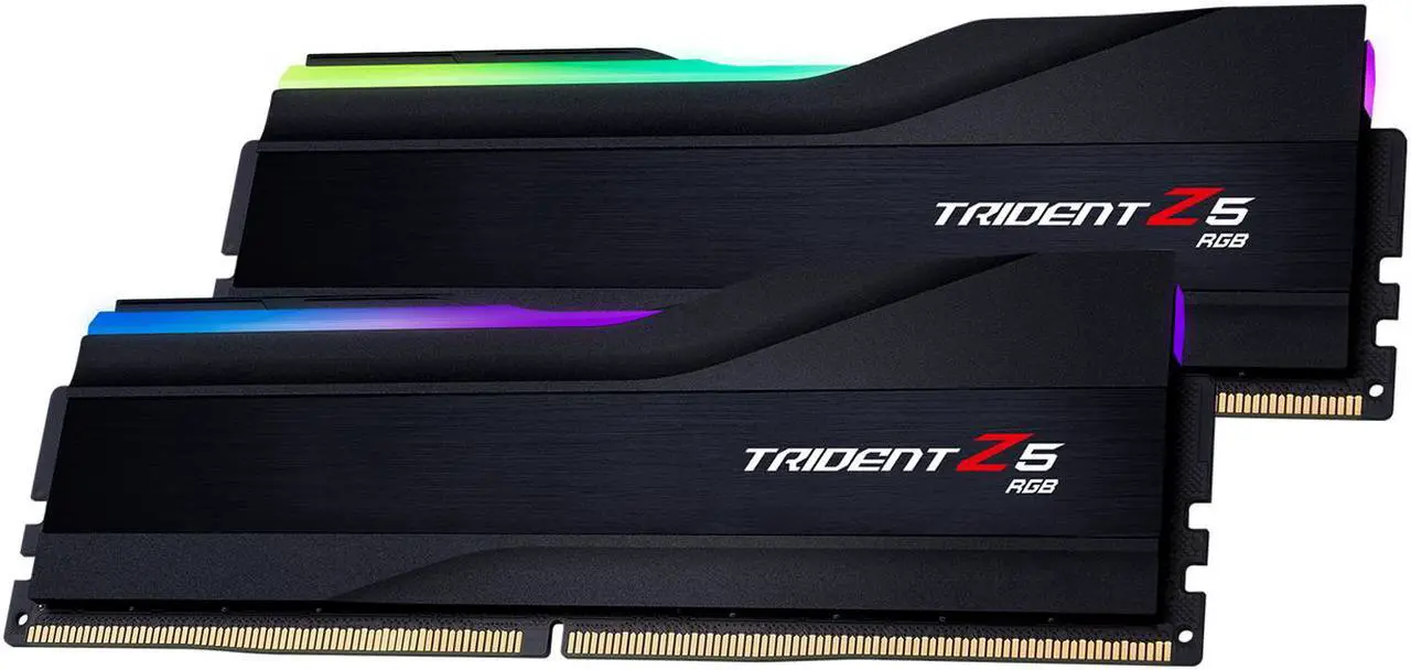 G.SKILL Trident Z5 RGB Series 64GB (2 x 32GB) 288-Pin PC RAM DDR5 5600 Desktop Memory Model F5-5600J3636D32GX2-TZ5RK
