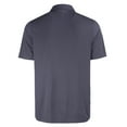 thumbnail image 3 of Men's Cutter & Buck Navy FC Dallas Forge Eco Fine Line Stripe Stretch Recycled Polo, 3 of 3