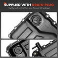 thumbnail image 6 of A-Premium Transmission Oil Pan with Drain Plug & Gasket Compatible with Jeep Compass Patriot 2014-2017 & Dodge Dart 2013-2016, 2.0L 2.4L, Replace # 68192623AA, 6 of 8