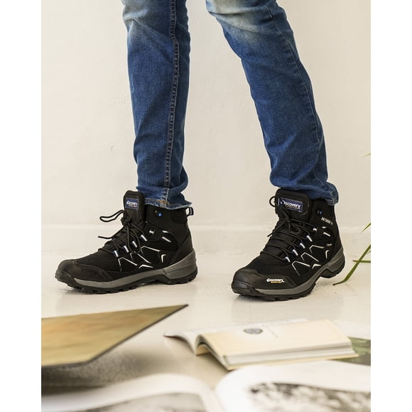 Bota Hiking Para Caballero Discovery Expedition Rhon 2320 Negro