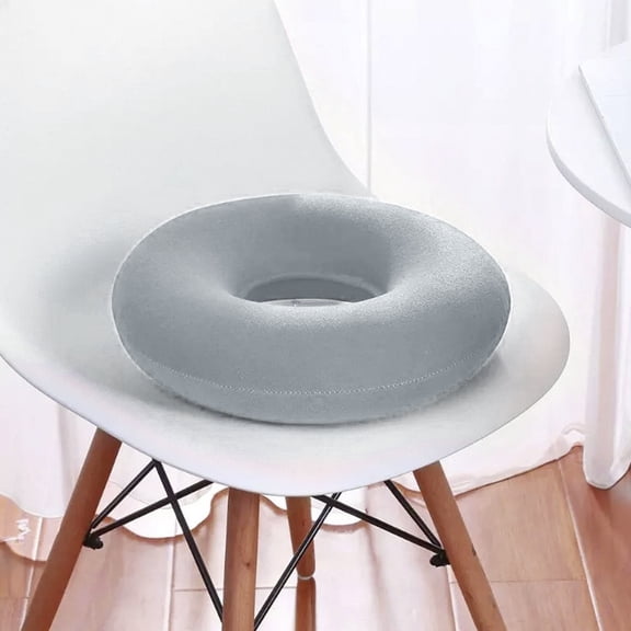 2cps Donut Cushion, Donut Pillow Tailbone Pain Relief Cushion - Hemmoroid Pillow Cushion for Hemorrhoid Treatment, Prostate, Bed Sores, Pregnancy, Post Natal & More. Firm Density Tailbone Cushion