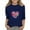 Navy, variant on Girl T Shirts Cute Shirts for Teen Girls Girls Winter Clothes Girls 3/4 Sleeve Sweatshirt Kids Valentine's Day Shirt Summer 2025