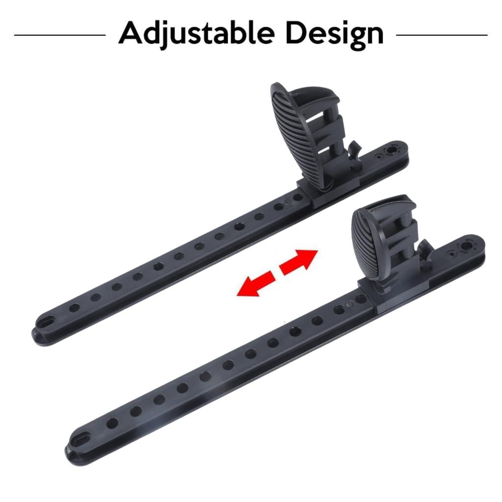 Yihuala Kayaks Adjustable Footbrace Rowing Pedal Kayaks Foot Peg Brace Foot Controlling Systems Boats Marine Accessories