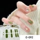 thumbnail image 2 of Fashionable 3D Glossy Nail Strips - Self-Adhesive Nail Polish Stickers for Women - Full Wraps for DIY Nail Art Decals, 2 of 4