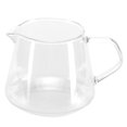 thumbnail image 1 of Transparent Cup High Borosilicate Glass Coffee Sharing Cup AntiScalding for Drinking Tea(400ml ), 1 of 5