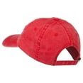 thumbnail image 3 of Jesus Praying Embroidered Washed Cap - Red OSFM, 3 of 5
