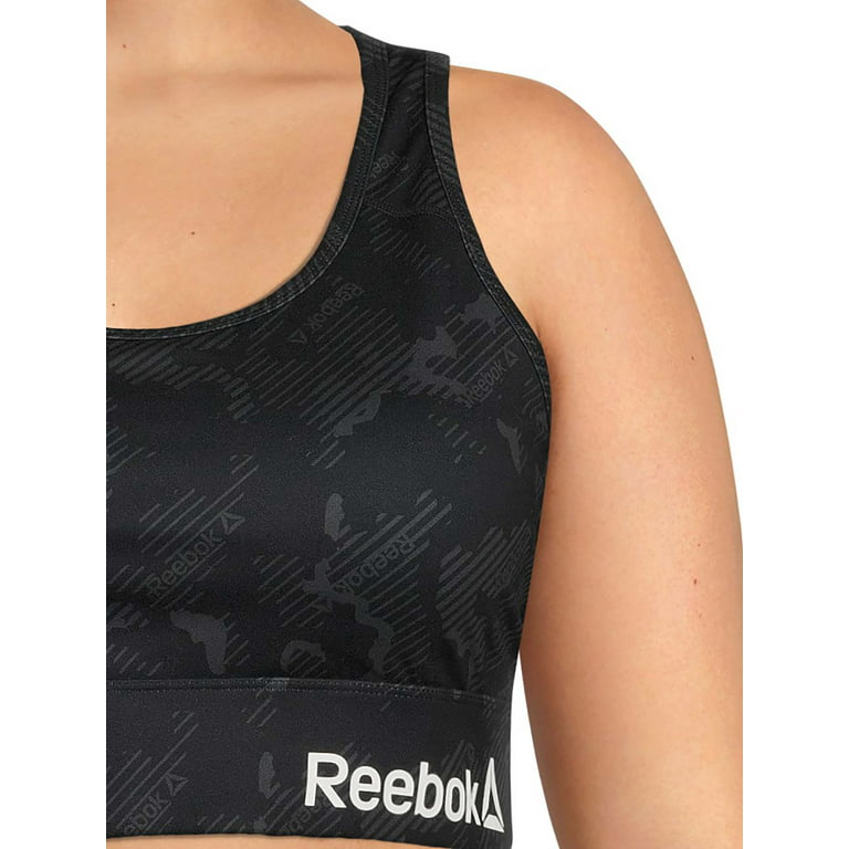 Reebok Womens Big Logo Racerback Sports Bra : : Clothing, Shoes &  Accessories