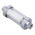 thumbnail image 2 of Fuel Filter Universal 3/8in 1/4in 5/16in Fitting with 6pcs Connector Replacement for 9706, 2 of 5