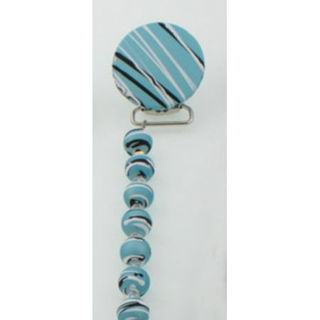 Satin Look Pacifier Clip