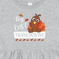 thumbnail image 4 of Inktastic My 1st Thanksgiving Cute Turkey Girls Baby Dress, 4 of 5