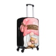 thumbnail image 3 of Daiia Coffee Gnome (1) Luggage Cover, Thickened Washable Travel Luggage Covers, Elastic Unique Baggage Covers for 18-20 inch Luggage-Medium, 3 of 9