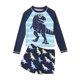 thumbnail image 1 of Traje de baño para niños Rash Guard de manga larga para niños pequeños Dinosaurio de dos piezas, 1 of 7