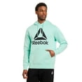 thumbnail image 2 of Reebok Men's and Big Men's Big Logo Fleece Hoodie Sweatshirt, Sizes XS-5XL, 2 of 6