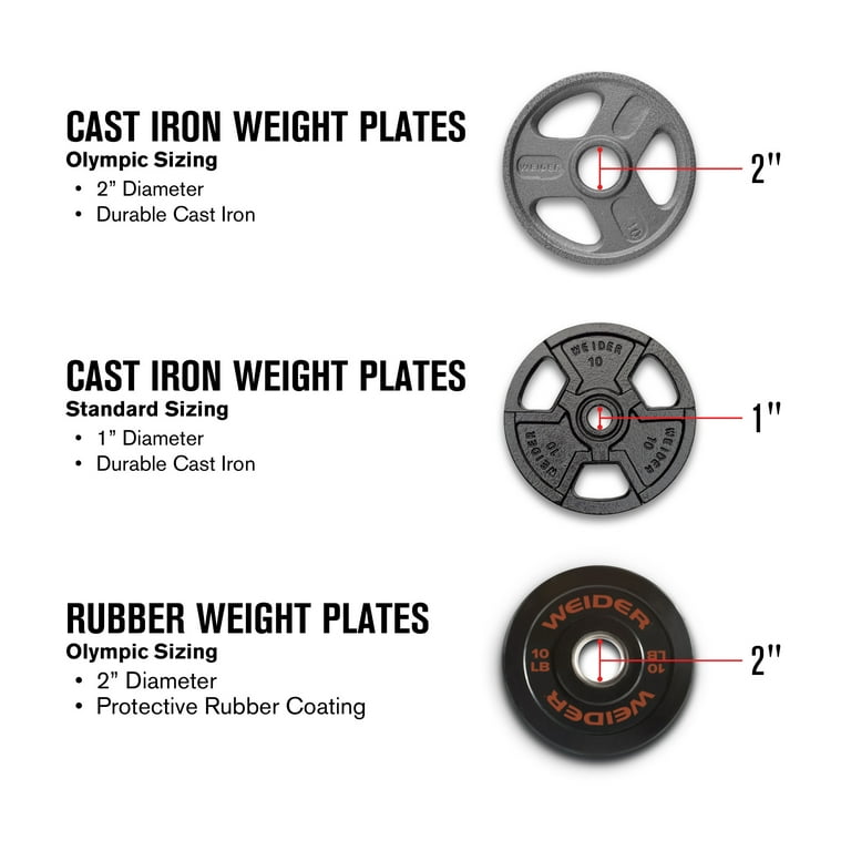 Juego de Pesas Weider 300LB