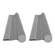 thumbnail image 4 of 2 topes de tiro para puerta, barrido de puerta, reducen el aire frío, ajustables, reducen el bloqueador de ruido, bloqueadores de tiro inferiores para Gris mayimx Topes de tiro de puerta, 4 of 9