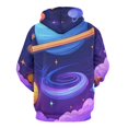 thumbnail image 3 of Cosmic Planet Rings-2 Men's Women New Sweatshirt Hoodie Men's Plus Size Sweatshirt Hooded Sweatshirt 3d Printed Street Men's Cloth, 3 of 6