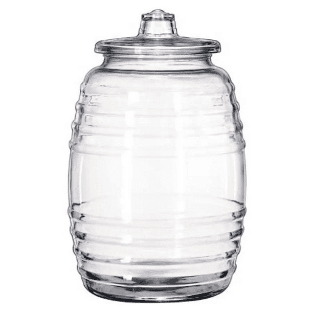 Vitrolero Barril de vidrio Con Tapa10 Litros Vencort 10 lts/Barril/Vidrio