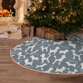 thumbnail image 5 of Disketp Poodle Dog Christmas Tree Skirt, Christmas Tree Decorations, Christmas Decor, Tree Mat Decoration(30-48IN)-30", 5 of 6