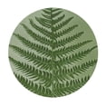 thumbnail image 4 of PIKWEEK Detailed Green Fern Leaf Art Tablecloths White, 4 of 8
