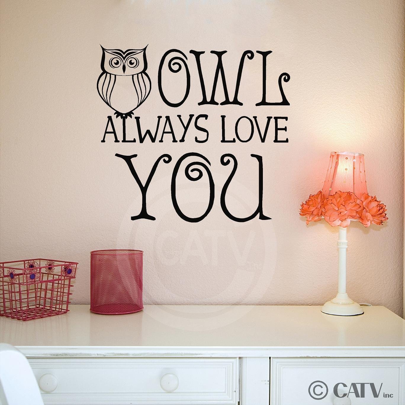 Owl Always Love You Decal