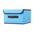 thumbnail image 2 of WHEANG Clearance Storage Box Foldable Clothing Sundries Portable Storage Box With Lid Foldable Storage Box, 2 of 4