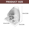 thumbnail image 2 of 2Pack Adjustable Metal Stilt Heel Bracket Replacement Accessories Kits for Safe High Wall Painting and Construction Work, 2 of 8
