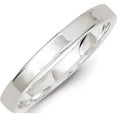 thumbnail image 2 of Sterling Silver Ss 3mm Flat Size 7.5 Band Made In United States qwfb030-7.5, 2 of 5