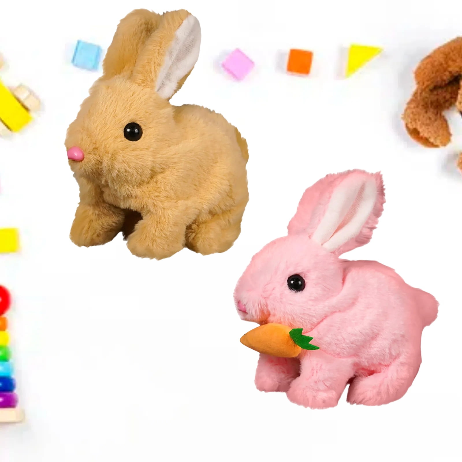 Jack Rabbit Creations Bunny Jack in The Box Toy, Plush Bunny, Side