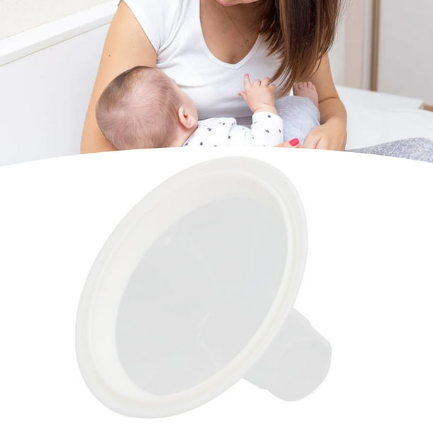 Brida De Extractor De Leche De Repuesto Para Lactancia Materna A Prueba De Fugas De Silicona Suave Con Borde Blanco Extractor De Leche