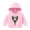 Pink, variant on Hoodie Toddler Boy Long Sleeve Layering Top Ribbed Cuffs Bear Print Sweatshirts Comfy Fall Winter Outfits 2-7T