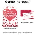 thumbnail image 3 of Big Dot of Happiness Happy Galentine's Day - How Many Candies Valentine's Day Party Game - 1 Stand and 40 Cards - Candy Guessing Game, 3 of 8