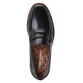 thumbnail image 5 of Base London Mens Garfield Leather Penny Loafers, 5 of 5
