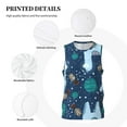 thumbnail image 3 of Pofeuu Alpaca Astronaut in Space Print Basketball Jersey, Shirts for Men Youth Basketball Jersey Crew Neck-XX-Large, 3 of 6