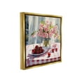 thumbnail image 4 of Stupell Industries Spring Still Life on Plaid Food & Beverage Painting Gold Floater Framed Canvas Art Print Wall Art, 25 x 25, 4 of 10