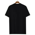 thumbnail image 3 of [Emotional Support|Humor] Humor Graphic 3D Print Men's T-Shirt | Emotional Support Do Not Pet | Black with Red Cross and Paw Print, Casual Crew Neck, Cottonn, Casual Sporty Tee, Comfy Tee, 3 of 5