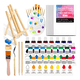 thumbnail image 4 of "Kit De Pintura Acrílica 24 Colores 12 Ml Y Lienzos,pinceles 24 Colores. Belug Multicolor ", 4 of 5