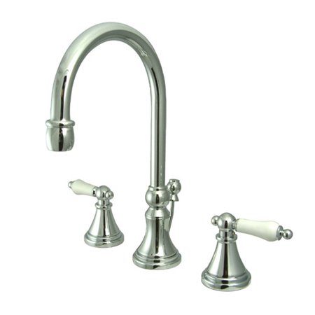 UPC 663370015663 product image for Kingston Brass KS298. PL Lavatory Governor Faucet Double Handle; Polished Chrome | upcitemdb.com