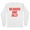 White, variant on Bearded and Jolly Long Sleeve Shirt Unisex Large White
