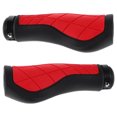 thumbnail image 1 of Houderco 1Par Puños Ergonómicos Para Manillar De Bici En Roja Con Amortiguación De, 1 of 6