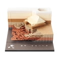 thumbnail image 4 of Japan Kiyomizu Temple 3d Note Book Calendar Weekly Gifts' Desk Calendar Q0D3, 4 of 9