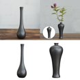 thumbnail image 1 of 2 uds florero negro de cerámica centros de mesa para interiores decoración de escritorio para sala de estar Estilo A BLESIY florero de cerámica, 1 of 7