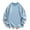 Light Blue, variant on Men's Fall Winter Long Sleeve Round Neck Blouses & Shirts, Men's Crew Neck Top Solid Color Liner Long Sleeve Fall Casual Tops For Men