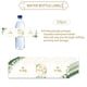 thumbnail image 2 of 32 etiquetas verdes para botellas de agua Oh Baby, envoltorios dorados con purpurina para revelar el género, pegatinas con hojas de eucalipto para botellas de agua de niño o niña, decoración para, 2 of 4