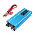 thumbnail image 3 of Inversor De Corriente Para Automóvil De 900 Vatios DC 12V A CA 220V Convertidor De Vehículo Con Adaptador Para Encendedor De Cigarrillos Y Clip De Bat Baoblaze inversor de corriente para cables de coche, 3 of 7
